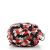 Image 3 : Prada Red Multicolor Printed Canvas Convertible Zip Around Small Satchel Bag