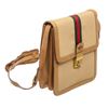 Image 2 : Gucci Beige Canvas Sherry Line Vintage Shoulder Bag