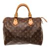 Image 1 : Louis Vuitton Brown Monogram Canvas Speedy 30cm Satchel Bag