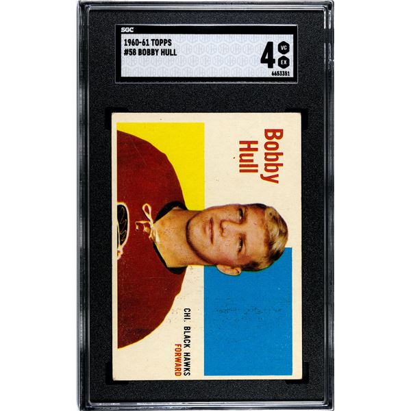 1960-61 Topps #58 Bobby Hull (SGC 4)