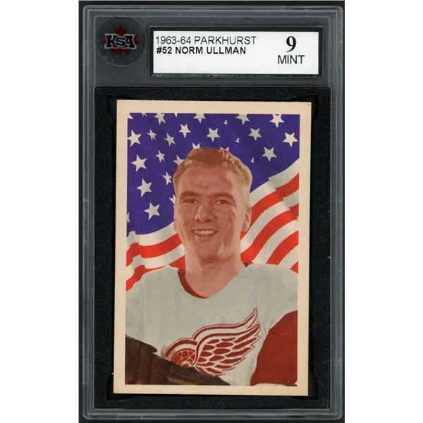 1963-64 Parkhurst #52 Norm Ullman (KSA 9)