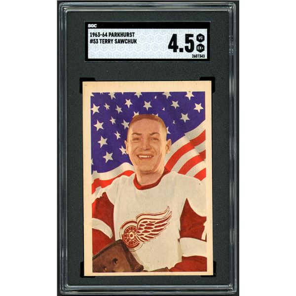 1963-64 Parkhurst #53 Terry Sawchuk (SGC 4.5)
