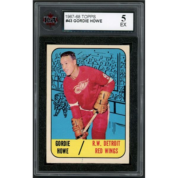 1967-68 Topps #43 Gordie Howe (KSA 5)