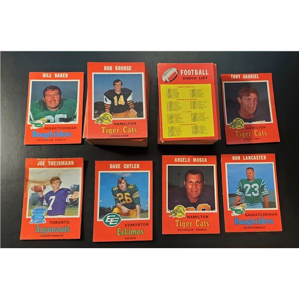 1971 O-Pee-Chee CFL Near Set 119/132