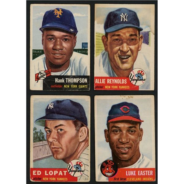Lot of 27 x 1953 Topps Baseball Cards