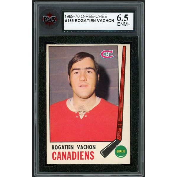 1969-70 O-Pee-Chee #165 Rogie Vachon (KSA 6.5)