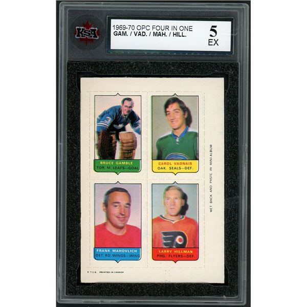 1969-70 O-Pee-Chee 4-in-1 Insert - Mahovlich (KSA 5)