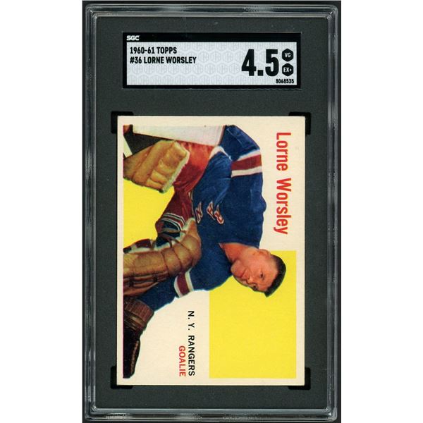 1960-61 Topps #36 Gump Worsley (SGC 4.5)