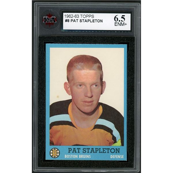 1962-63 Topps #8 Pat Stapleton (KSA 6.5)