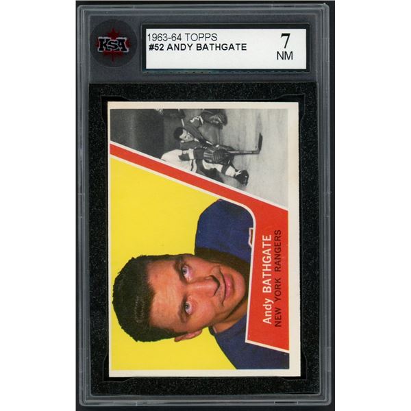 1963-64 Topps #52 Andy Bathgate (KSA 7)