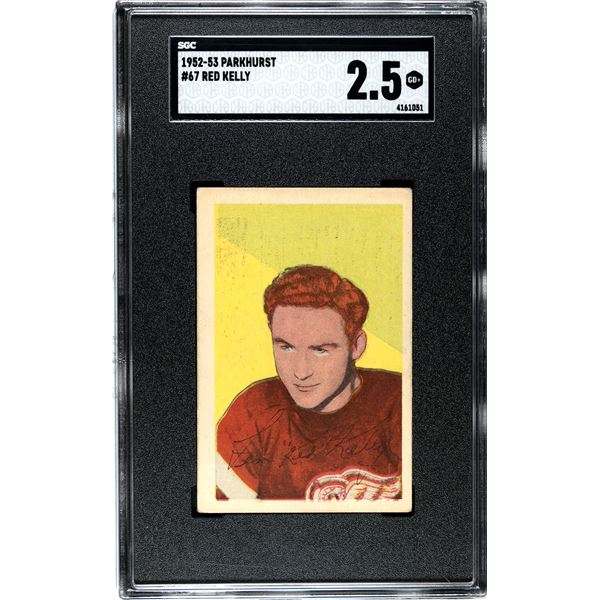 1952-53 Parkhurst #67 Red Kelly (SGC 2.5)
