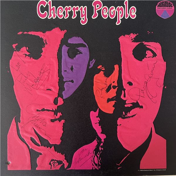 Cherry People signed album