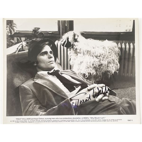 Why Would I Lie? Treat Williams signed movie photo