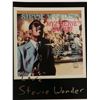 Image 1 : Stevie Wonder signed pre-press proof