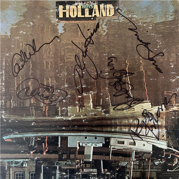 The Beach Boys Holland signed album