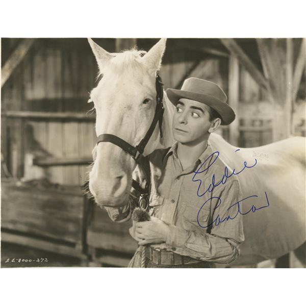 Eddie Cantor signed movie photo