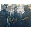 Image 1 : The Falcon and The Winter Soldier Sebastian Stan and Anthony Mackie signed photo