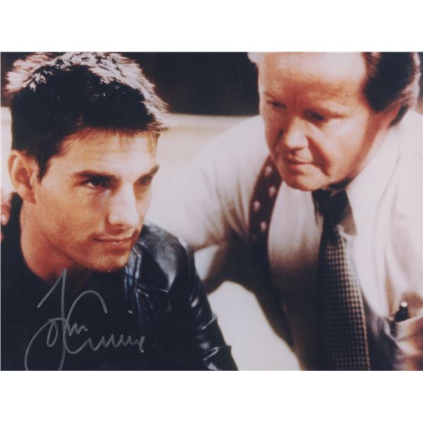 Tom Cruise signed photo