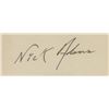 Image 1 : Nick Adams signature cut