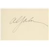 Image 1 : Al Jolson original The Jazz Singer signature cut