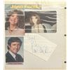 Image 1 : Jane Fonda signed photo album page