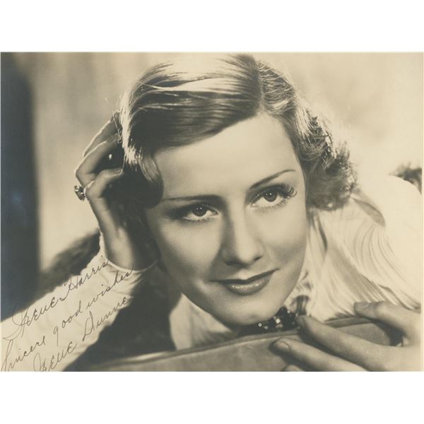 Irene Dunne signed photo