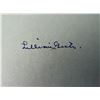 Image 1 : Lillian Gish original signature