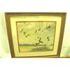 Image 1 : Print Of Geese Signed-