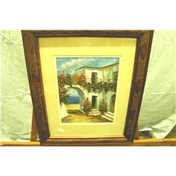 Oil Painting Signed Auccli-