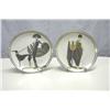 Image 1 : Two House of Erte Plates-