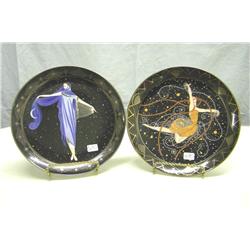 Two Royal Doulton House Of Erte Plates-