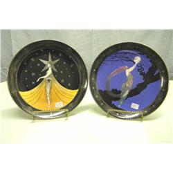Two Royal Doulton House Of Erte Plates-
