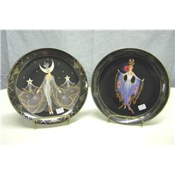 Two Royal Doulton House Of Erte Plates-