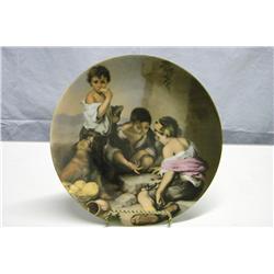 Decorative European Plate Marked KS-