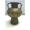 Image 1 : Bronze Urn With Enameled Figures-