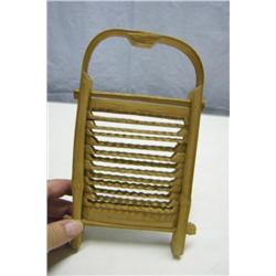 Vintage Hand Made Wood Grater-