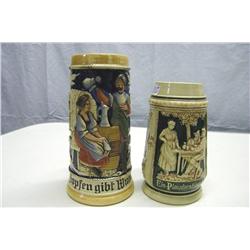 Two German Steins-