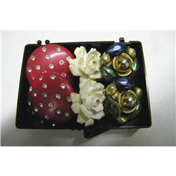 Three Pair Vintage Earrings-