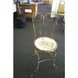Wrought Iron Ice Cream Chair-