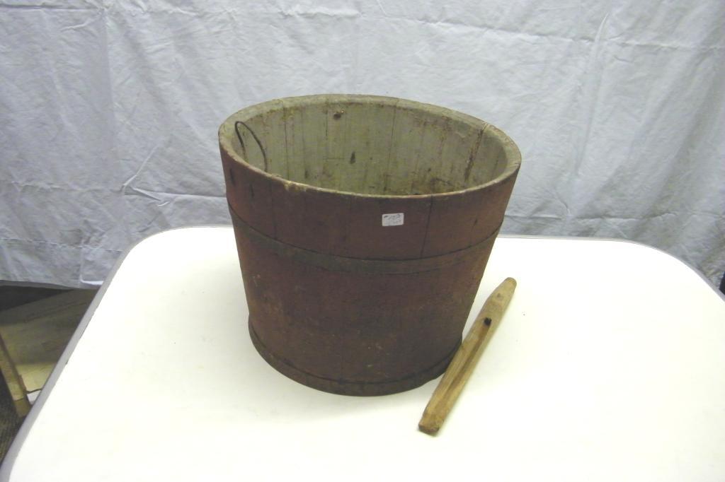 Maple Syrup Bucket With Tap For Tree