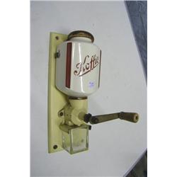 Vintage Wall Mount Coffee Grinder-