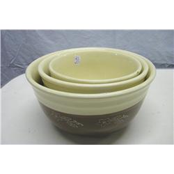 Oxford Stoneware-Set of 3 Bowls-