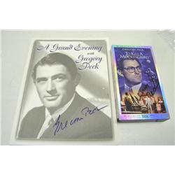 GREGORY PECK Autographed Program 