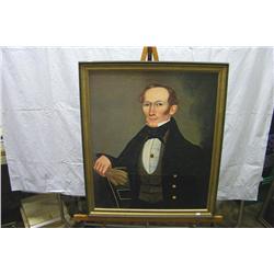 Two Large Prints Of Man & Woman-