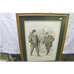 Advertising Print For Gentlemens Clothing-