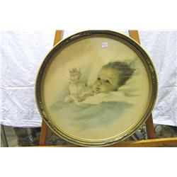 Bessie Pease Gutmann In Original Frame-