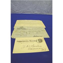 Notery From Indian Territory, Post Card Etc.