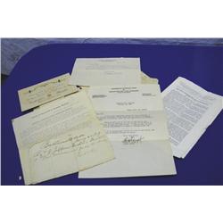 Assorted Papers From 1800's To Early 1900's-