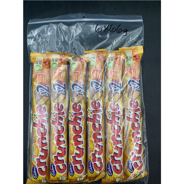 Cadbury Crunchie Candy Bars (6 x 66g)