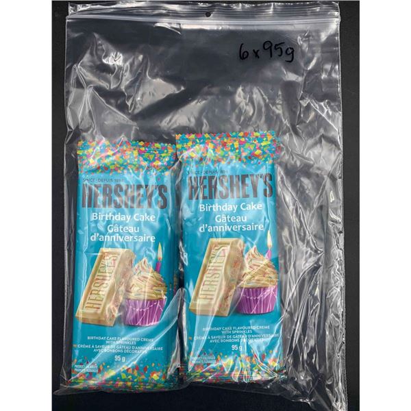 Hershey's Birthday Cake Candy Bars (6 x 95g)